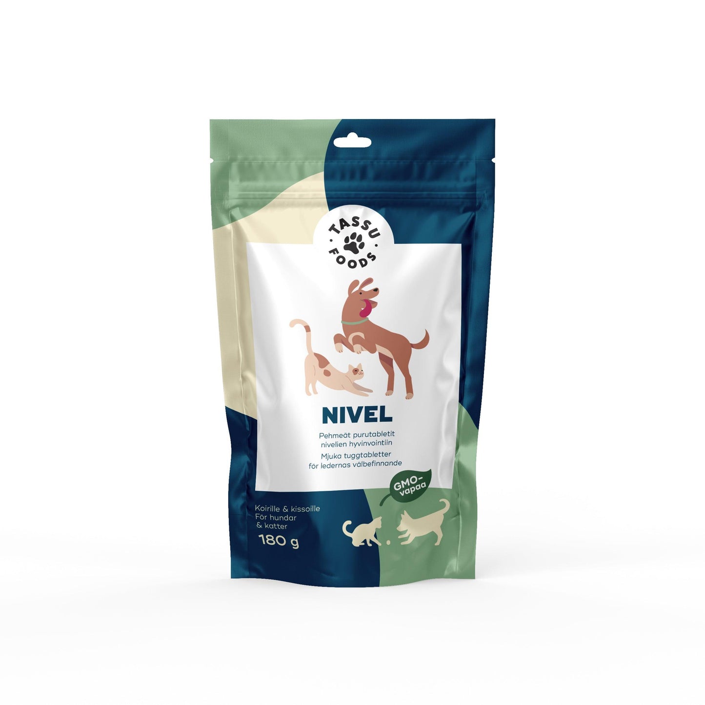 Nivel koirille ja kissoille 60 purutablettia - Tassu Foods Oy